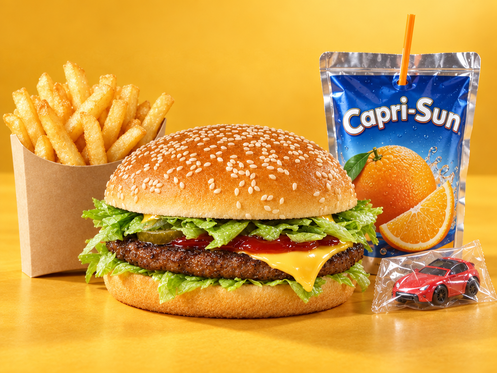 Menu Kids Zone - Cheeseburger